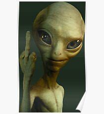 Fuck You Alien Posters Redbubble