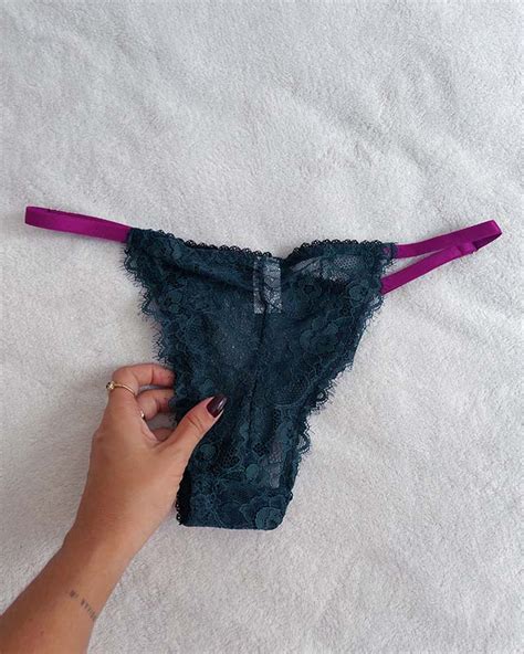 Ltimas Pe As Calcinha Tanga String Renda Verde Da Vov Jana Lingerie Perfeita Aqui