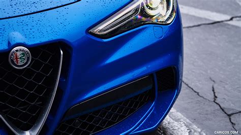 Alfa Romeo Stelvio Quadrifoglio | 2018MY (Color: Misano Blue) | Detail