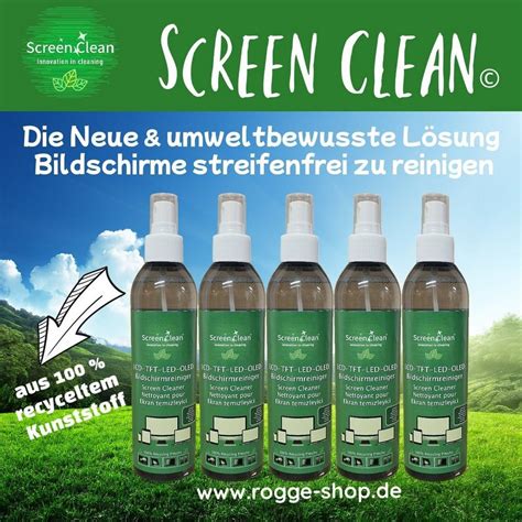 Screen Clean Screen Clean Reinigungsspray (Set, [5-St. 5x250ml r-Pet ...