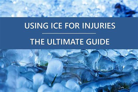 Using Ice For Sports Injuries – The Ultimate Guide | Sports Injury Physio