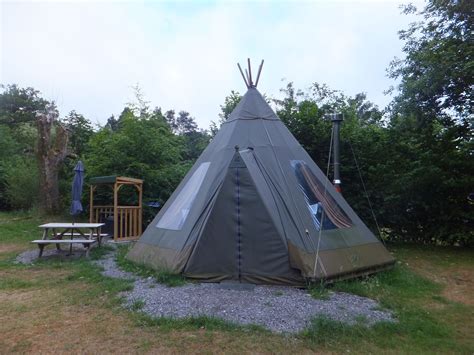 Glamping In A Tipi At Wasdale National Trust Campsite Being Buttons