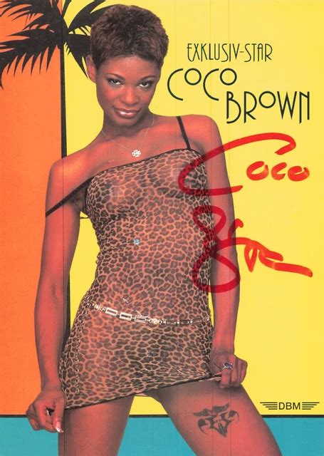 COCO BROWN ORIGINALAUTOGRAMM ALTE Autogrammkarte Erotikdarstellerin Nackt Nude EUR 2 49