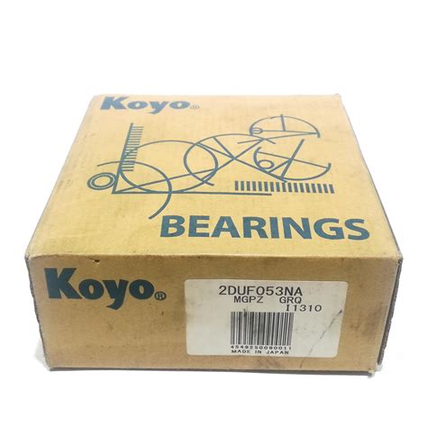 KOYO Rear Hub Wheel Bearings 2DUF053NA MITSUBISHI PAJERO V34 V36 K75 ...