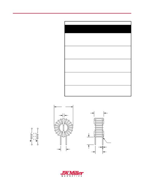 7107 datasheet(1/1 Pages) ETC1 | Common Mode EMI Inductors