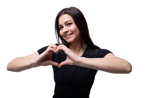 25 Year Old Brunette Woman With Brown Eyes Is In Love Stock Photo Image Of European Adult