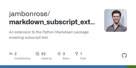 Github Jambonrosemarkdownsubscriptextension An Extension To The