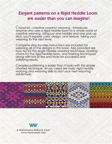 Overshot Weaving On A Rigid Heddle Loom
