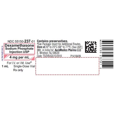 Dexamethasone 4mgml Rx Products