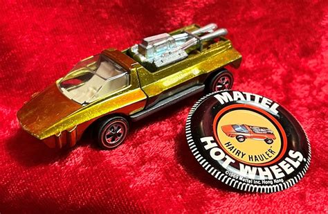 Redline Hot Wheels HAIRY HAULER In Excellent Original Condition Includes Original