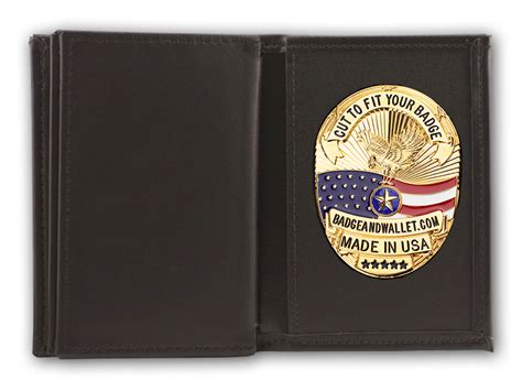 Badge Wallet W Double Larger Id Cc Slots Badge And Wallet