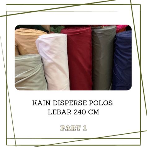 Jual Kain Disperse Polos Gsm Meteran L Kain Microtex Polymicro