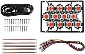 Amazon FYSETC Upgrade Voron Multi Purpose Hotkey Board With LED Hot Key PCB Switch