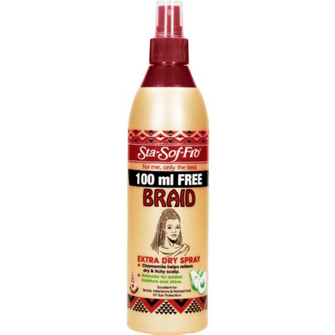 Sta Sof Fro Braid Spray Extra Dry 350ml Clicks