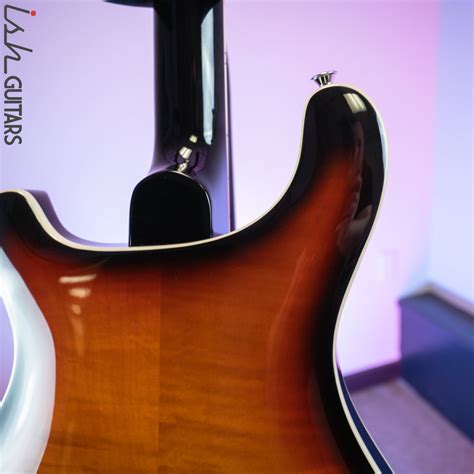 Prs Se Hollowbody Ii Tricolor Sunburst Ish Guitars