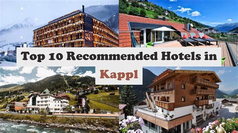 Top Recommended Hotels In Kappl Best Hotels In Kappl Youtube