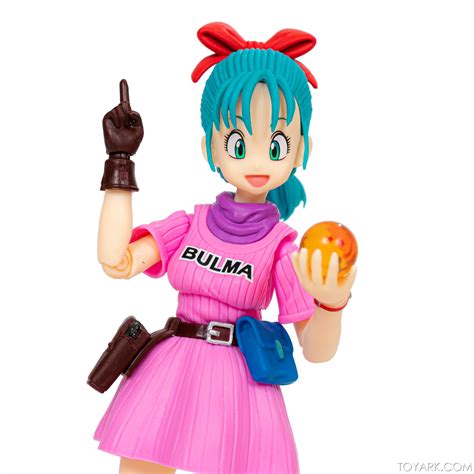 S H Figuarts Dragon Ball New Adventure Begins Bulma Pink Dress The