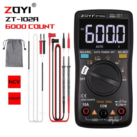 Jual ZOYI ZT102A Upgrade Auto Multimeter Digital Avometer Multitester ...