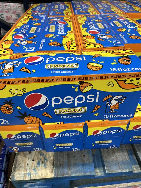 Saw pineapple Pepsi at work today. : r/Soda