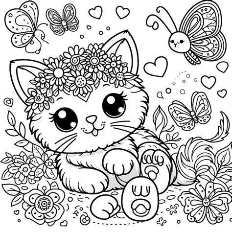 Premium Vector Vector Cartoon Cat Illustration