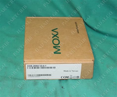 Moxa, EDS-205A, Ethernet Hub 4 Port Device Switch NEW | PartCrib.com