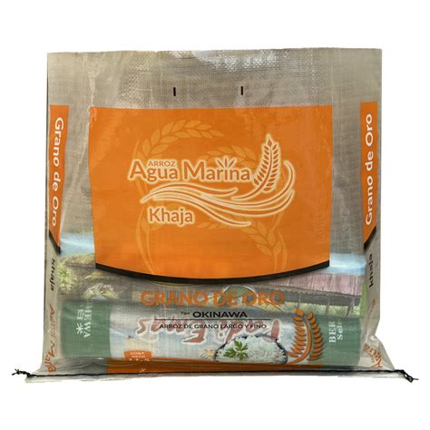 BOPP Laminated Rice Grain Agriculture Fertilizer Feed Bags Custom