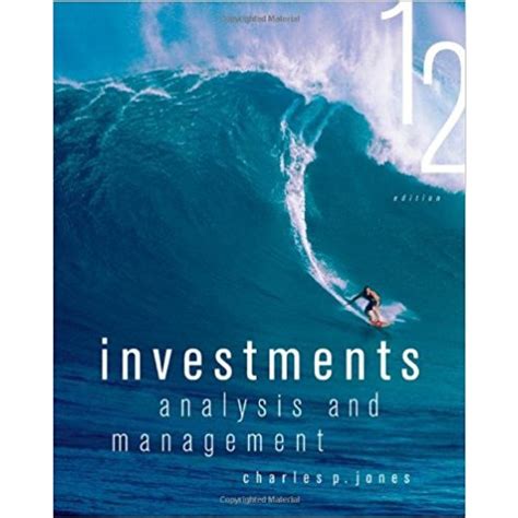 Investments Analysis And Management Th Edition