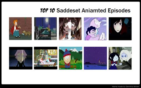 Top 10 Saddest Episodes Of Animated Series By Fondasu On Deviantart