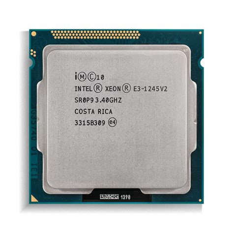 Intel Xeon E3-1220 V2 E3-1230 V2 E3-1230 V2 E3-1240 V2 E3-1245 V2 E3 ...