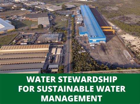 Water Stewardship For Sustainable Water Management Standard Operating