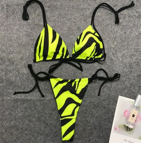 China Wholesale Woman Summer Wear Promotion Fashion Triangle Bikini China Swimwear Lingerie