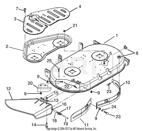 Exploring The Deck Parts Diagram For Scotts S1742