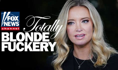 Photo Total Blonde F Ckery Kayleigh Mcenany Fox News Meme