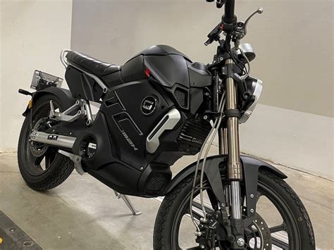 Купить б у Super Soco TCmax 1 передача в Москве чёрный naked bike 2020 года на Авто ру ID 4249598