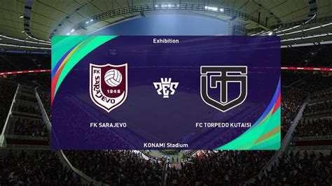 Fk Sarajevo Vs Fc Torpedo Kutaisi 20072023 Uefa Europa Conference