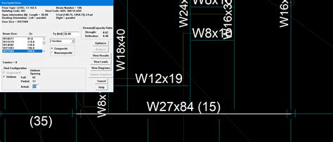 RAM Structural System Steel Beam Joist Module Segmented Studs