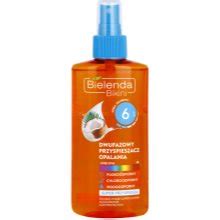 Bielenda Bikini Coconut spray de óleo bifásico para acelerar recuperação das queimaduras solares