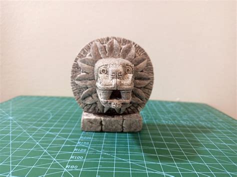Aztec Quetzalcoatl Statue Aztec Quetzalcoatl Dragon Head Feathered