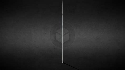 rusty spear  model  mats paaske atrelativ  sketchfab