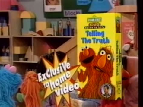 Opening And Closing To Sesame Street Telling The Truth 2006 Sony Wonder Vhs Custom Time