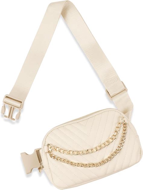 Belt Bag For Women，luxury Chain Crossbody Bag Leather