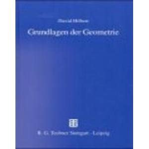 9783519002376 Grundlagen Der Geometrie Hilbert David 351900237X