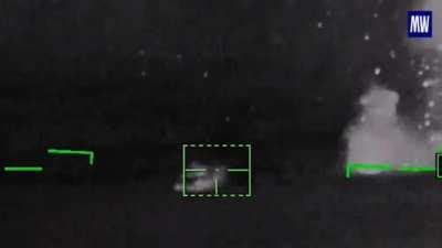 🔥 RU pov: KA-52 destroyed two armoured vehicles in the sout...