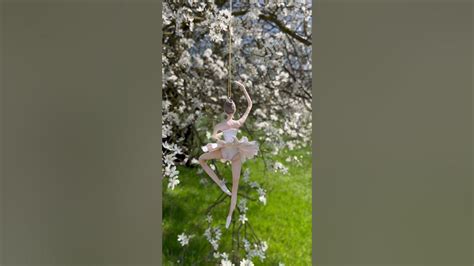 Ватная игрушка Балерина - YouTube