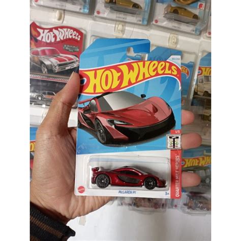 Jual Hot Wheels McLaren P1 Merah Shopee Indonesia