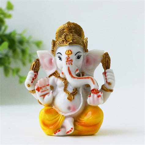 Hindu Lord Ganesha Idol Statue Indian Diwali Gifts Ganesh God