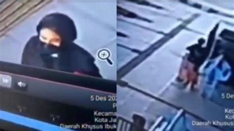 Terekam Kamera CCTV Seorang Ibu Buang Bayinya Ke Tong Sampah Di