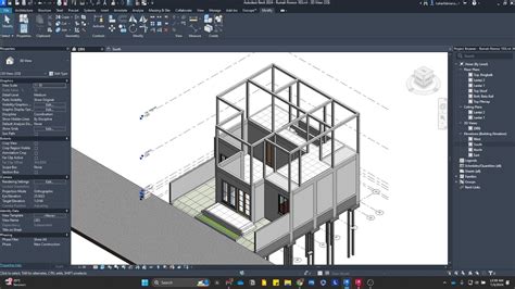 Revit Tutorial 10 Menggambar Rumah 2 Lantai Membuat Plat Lantai Dan