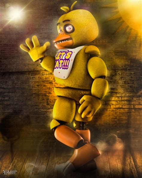 Sfmfnaf Chica By Nikzonkrauser On Deviantart Fnaf Freddy Freddy