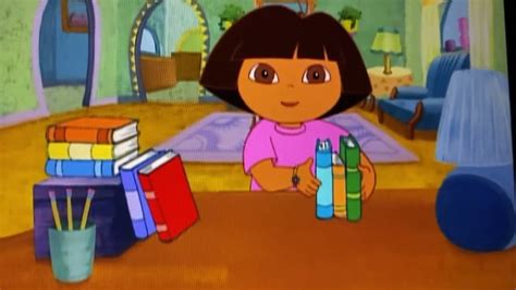 Dora The Explorer Meet Doras Backpackhelp Dora Count All Eight Of Her Library Books Youtube